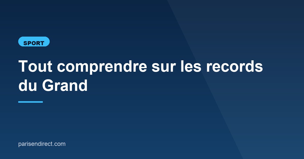 Illustration de l'article consacré aux records du Grand Chelem